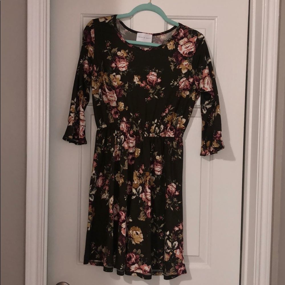 French Grey dress